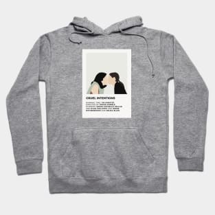 Cruel Intentions Minimalist Poster Hoodie